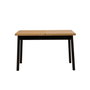 Hanah Home Oliver Open - Karina Black Mesa de Comedor Extensible